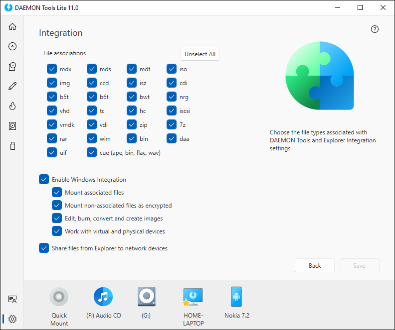 Windows Integration